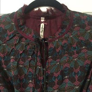 Retro Style Long Sleeve Dress
